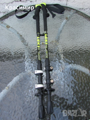 Щеки за туризъм и трекинг LEKI Peak 3, снимка 4 - Спортна екипировка - 52945716