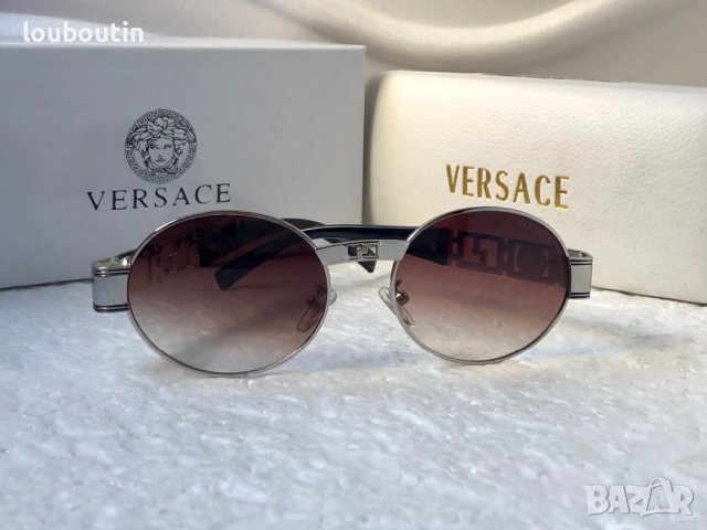 -25 % разпродажба Versace 2022 дамски слънчеви очила мъжки унисекс овални кръгли, снимка 4 - Слънчеви и диоптрични очила - 38708653