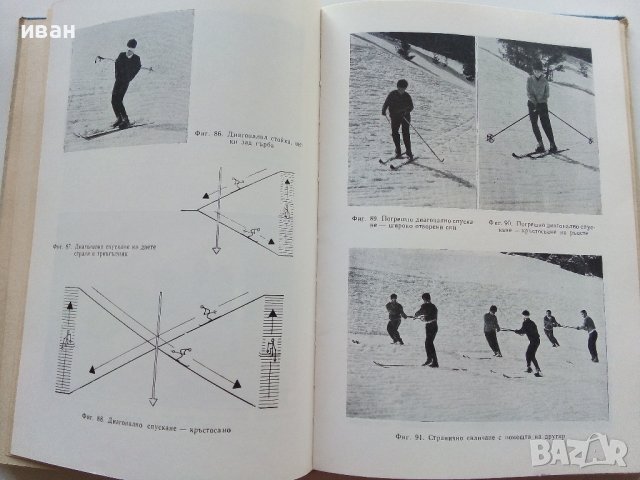 Ски спорт - И.Стайков,Д.Дражев,Г.Варошкин,Г,Зографов,Н.Василева - 1965г., снимка 7 - Учебници, учебни тетрадки - 40184682