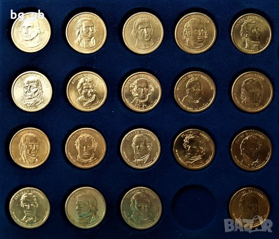 Монети САЩ Един Долар Американски Президенти