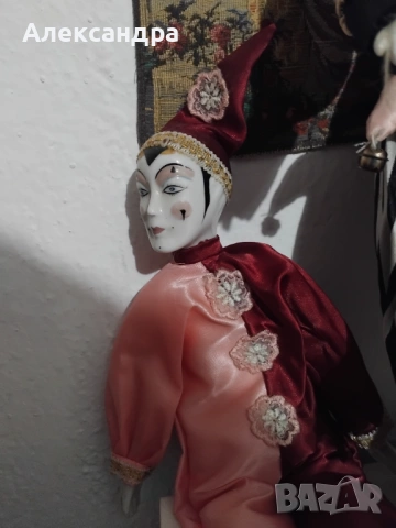 Колекция кукли  "Арлекин" от порцелан, снимка 3 - Колекции - 53130920