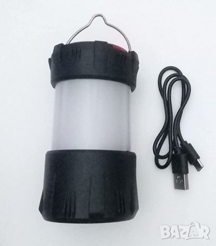 Нов Акумулаторен фенер за къмпинг туризъм риболов Светлина Факел, снимка 8 - Къмпинг осветление - 40118642