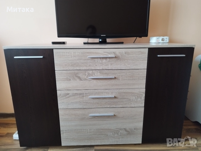 Скрин Рони дъб сонома + венге