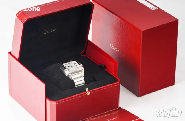 Cartier Santos De Cartier 40mm (35mm) Steel White Dial Automatic Мъжки / Унисекс  Различни Варианти, снимка 2 - Мъжки - 47990398