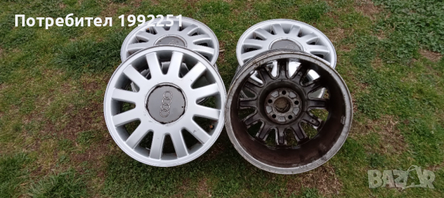 4бр. ляти джанти 6J15 ET38 5x100мм. Свалени са от Audi A3. Внос от Германия. Цената е за комплекта., снимка 6 - Гуми и джанти - 36300976