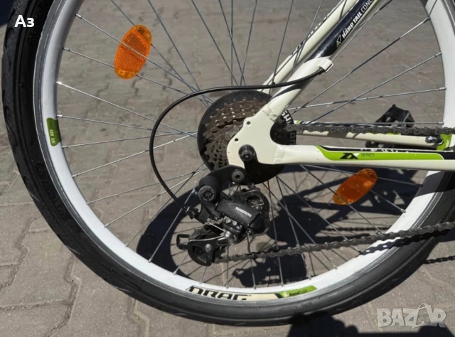 Колело със скорости DRAGG ZX2 19 цола, 18 инча рамка, снимка 6 - Велосипеди - 53838907