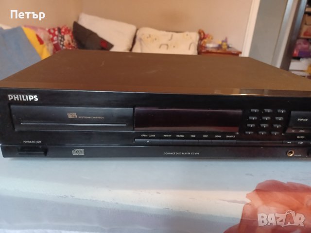 CD плеър Philips CD-690 Има и коаксиален изход. , снимка 3 - Аудиосистеми - 44463673