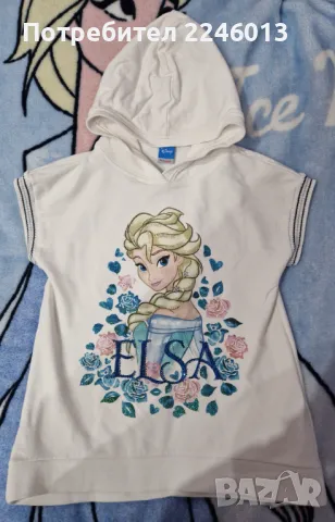 Детски суичър без ръкав с любимата Елза, снимка 1