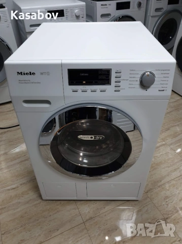 XL 8кг/5кг Miele WT1 Пералня със Сушилня TwinDos Миеле 12м Гаранция, снимка 13 - Перални - 53613737