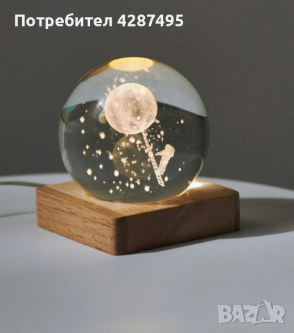 Лампа космонавт - LED осветление