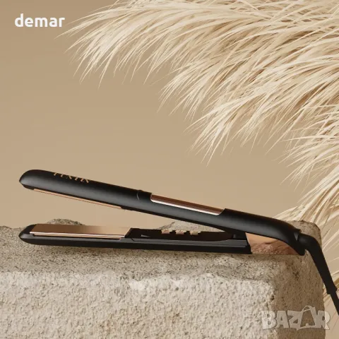 FUNTIN S10 преса за коса: 2 в 1 - изправяне или къзрене, снимка 5 - Преси за коса - 49791757