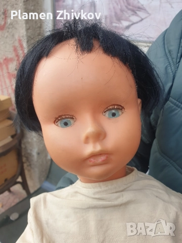 много стара италианска кукла /маркирана /, снимка 2 - Антикварни и старинни предмети - 52493732