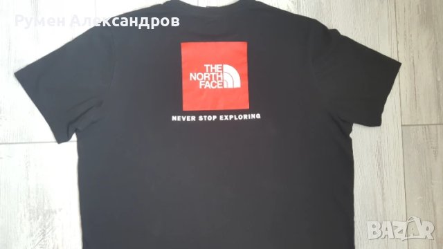 Черна мъжка тениска North Face размер XXL, снимка 10 - Тениски - 50569856