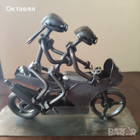 Метална скулптура, колекционерска, снимка 7 - Колекции - 53273060