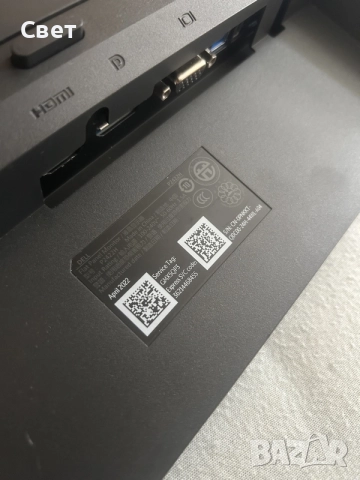 монитор Dell P2422H, снимка 2 - Монитори - 55925959