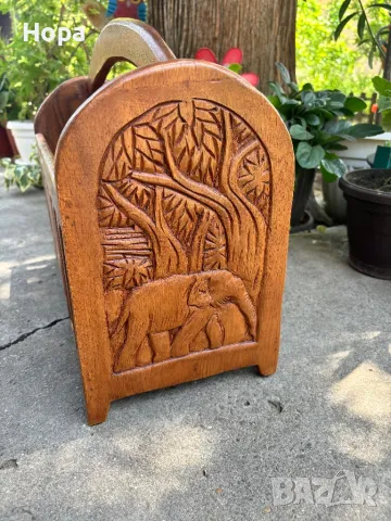 Поставка от тиково дърво , снимка 5 - Декорация за дома - 33294016