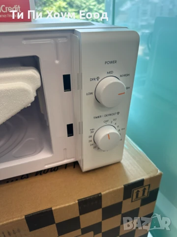 Микровълнова фурна COMFEE' 700W 19L компактен дизайн, InverTech, снимка 7 - Микровълнови - 50686583