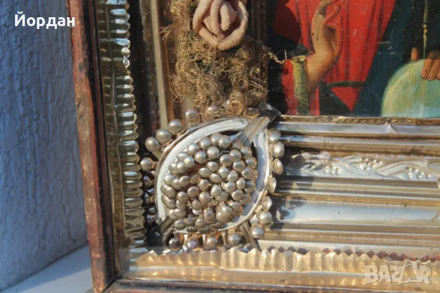 Стара Руска икона, снимка 8 - Икони - 48537875