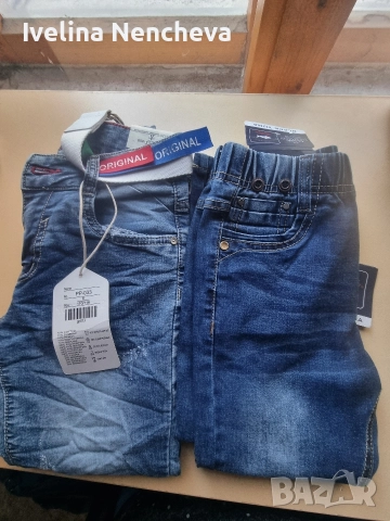 дънки Момиче 5-6 год