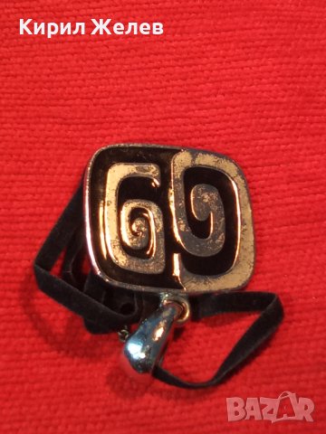 КРАСИВ ДИЗАЙНЕРСКИ ФЕШЪН АРТ СРЕБРИСТ ЕМАЙЛИРАН МЕДАЛЬОН СТИЛИЗИРАНО ОРНАМЕНТИРАН 31448, снимка 11 - Колиета, медальони, синджири - 38056344