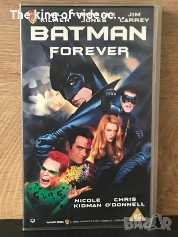 Видеокасети Батман VHS, снимка 4 - Анимации - 52440082