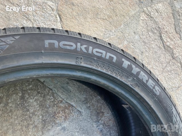 2бр - 225 45 19 - NOKIAN WR SNOWPROOF P - 2020 година - 6мм грайфер, снимка 3 - Гуми и джанти - 39187388