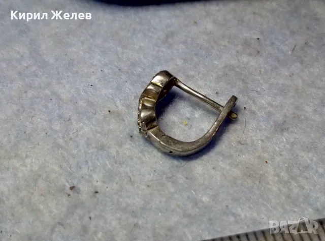 ВИНТИДЖ АРТ СРЕБЪРНА ОБЕЦА СИМВОЛ на БЕЗКРАЙНОСТ МАРКОВО СРЕБРО S 925 с ФАСЕТИРАИ ЦИРКОНИ 41507, снимка 7 - Обеци - 49605574