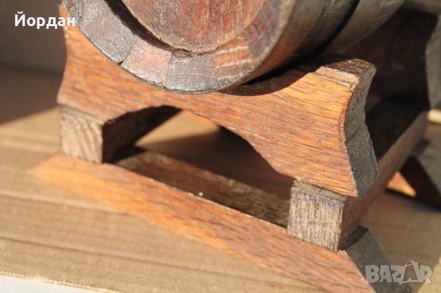 Дървено дъбово буре, снимка 12 - Антикварни и старинни предмети - 44420560