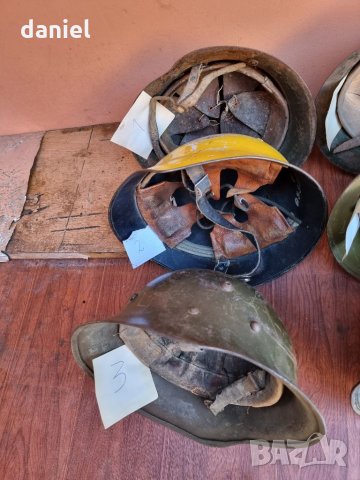 Стара военна каска, снимка 6 - Други - 34246374