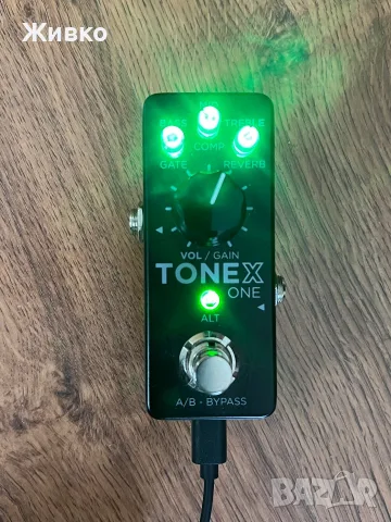 ToneX One - IK Multimedia - мултиефект за китара, снимка 2 - Китари - 55951812