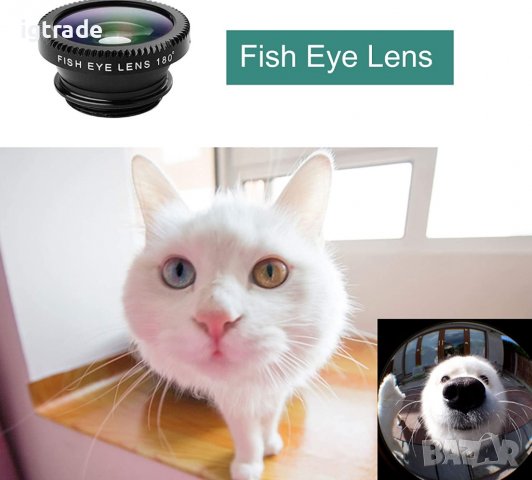 3 в 1 - лещи/обективи за телефон, снимка 4 - Селфи стикове, аксесоари - 39303976