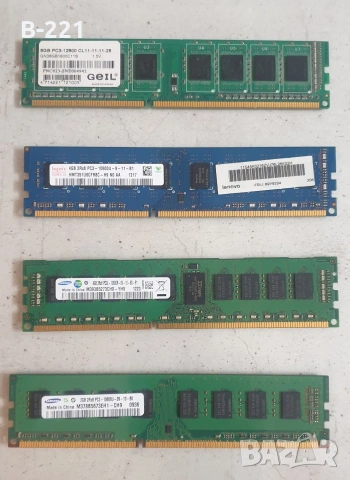 Опретивна Памет Ram DDR 3 8g 4g и SSD 2g Samsung Geil Apacer DDR2, снимка 4 - Други - 53823970