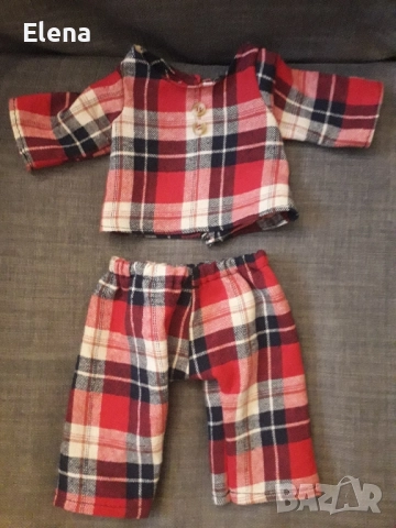 Пижама за кукла Бейби Борн 43см, снимка 2 - Кукли - 52641245