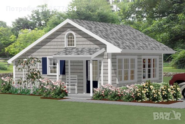 Сглобяеми къщи, Преместваеми, Модулни, Преносими Жилищни - 52м2, снимка 1