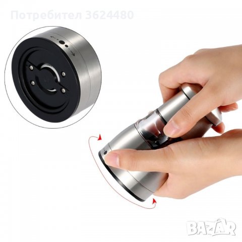Ръчна мелничка за черен пипер , снимка 3 - Аксесоари за кухня - 39954485