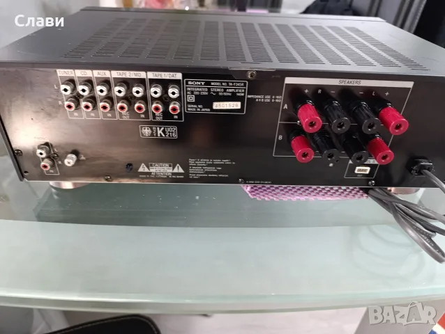 Усилвател SONY TA-F 345R , снимка 4 - Ресийвъри, усилватели, смесителни пултове - 55742740