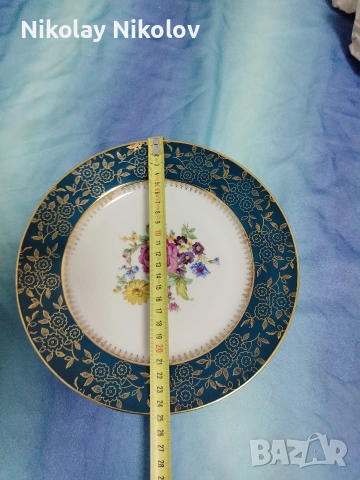 порцеланови чинии Чехословакия , снимка 5 - Чинии - 53329730