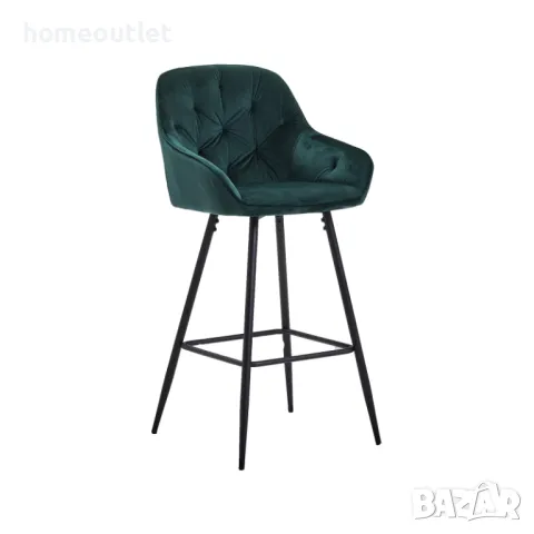 ПРОМОЦИЯ Комплект бар столове тип щъркел, височина 98см C-U-BS-0086GR, снимка 2 - Столове - 49060862