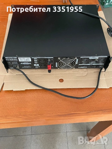 Усилвател Phonic max 860, снимка 6 - Ресийвъри, усилватели, смесителни пултове - 53588841
