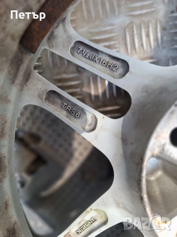 АЛУМИНИЕВИ ДЖАНТИ ЗА МЕРЦЕДЕС -5Х112Х66.6-16 цола, снимка 6 - Гуми и джанти - 50779677