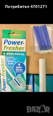 Тоалетна четка Power-Fresher с активни пръчици, снимка 3 - Други стоки за дома - 53009708