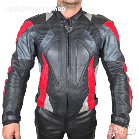 №5553 Rev’it! Мъжко кожено мото яке – размер 54