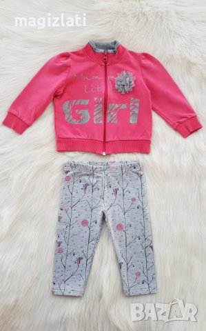 Бебешки суичър и клин 6-9 месеца, снимка 8 - Комплекти за бебе - 42294581