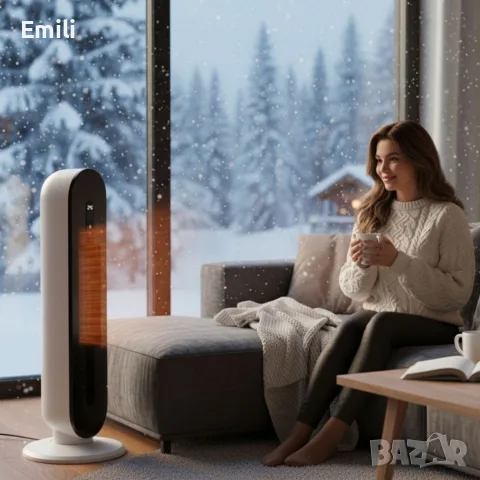 Tower Heater - Вертикалният отоплител, който стопля дома ти за минути, без излишен разход на ток, снимка 9 - Отоплителни печки - 56060029