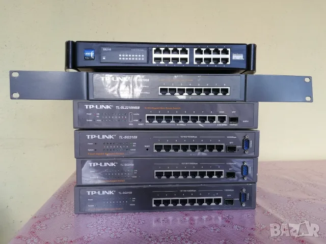 6 броя Switch за интернет