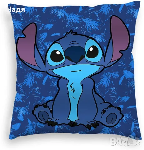 Калъфки за възглавници Стич,45х45,Stitch,2 модела,калъфка, снимка 2 - Спално бельо и завивки - 56241626