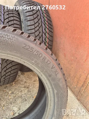 НОВИ! Зимни Continental WinterContact TS 870 XL 225/50/R17 98V, снимка 7 - Гуми и джанти - 56235226