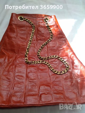 Чанта от естествена кожа, Etui London, снимка 6 - Чанти - 39970883
