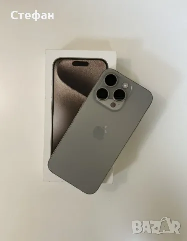 Apple iPhone 15 Pro 128GB Natural Titanium, снимка 4 - Apple iPhone - 56132881