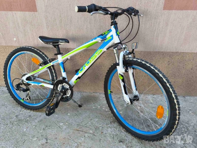 Алуминиев детски велосипед 24 цола Cross